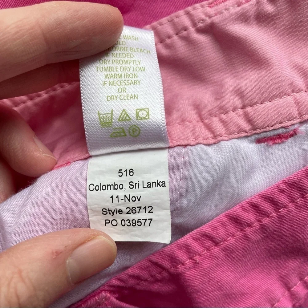 Lilly Pulitzer Women’s The Callahan Shorts Bright Barbie Pink Summer Size 8 5”